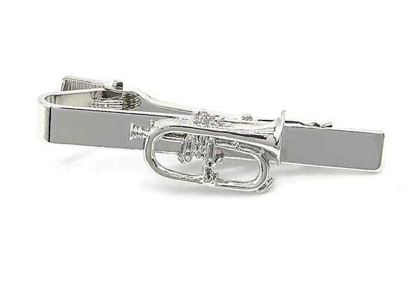 Flugel Horn Tie Clip - Music Gift - Flugel Horn Gift - Musical Instrument Gift