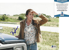 DIANE LANE SIGNED 'SUPERMAN MAN OF STEEL' 8x10 PHOTO ACTRESS BECKETT COA BAS