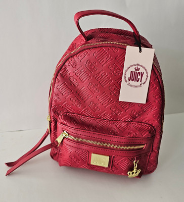 Juicy By Juicy Couture Crowd Pleaser Backpack Flash $70 NWT