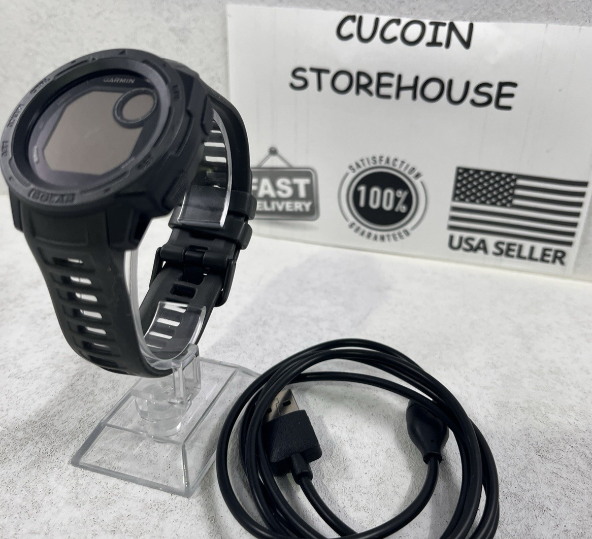 Garmin Instinct Solar 45mm Black FRP Case with Black Band-010-02293-13