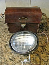 Vintage Bell Howell Movie Camera Light with Case
