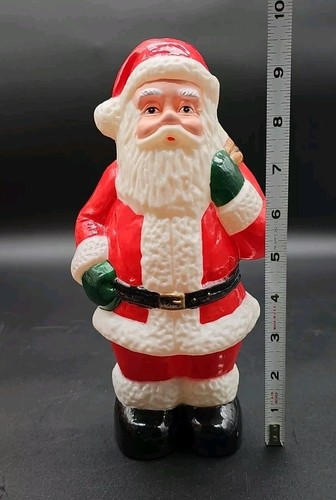 Vintage Blow Mold Pathway Stake Lights Santa Claus Set of 7 Dynagood 1997 X-Mas - Picture 20 of 24