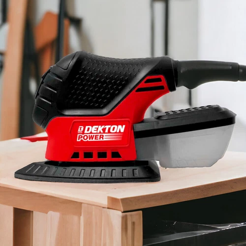 Pro Mini Detail Sander Power 240V 75W + Staubbox + Schleifblätter - Bild 20 von 21