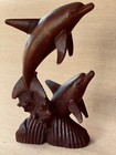 HAND CARVED DOLPHINS FROM INDONESIA — photo 2