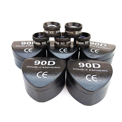 Best Deal On 90D Lot Of 5 Slit Lamp Lens For Ophthalmology & Optometry Free Ship