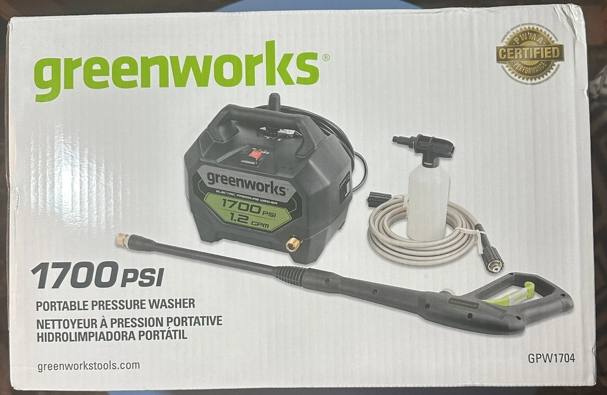 Greenworks 2024 gpw1704 review