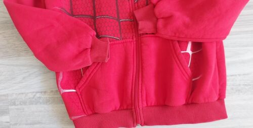 Spiderman Jacke Sweatjacke mit Maske Kostüm Gr. 134 / 140 /146 - Bild 4 von 7