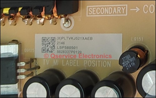Philips 58PUS8556/12 58" LED TV Power Board 715GB815-P01-000-003S PLTVKJ521XAE - Picture 3 of 3