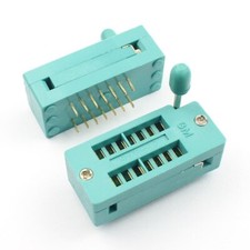 1Pcs Universal Gold Plated 14 Pin DIP ZIF Test Chip IC Socket Adaptor Connector