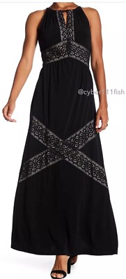 london times halter keyhole maxi dress SOLD OUT!!! Lace BNWT 081625