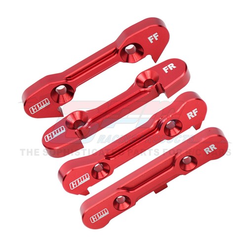 GPM 7075 Alu F & R Lower Suspension Mount For LOSI 1/6 8IGHT-X Lasernut 8XE 8XTE - Picture 6 of 27