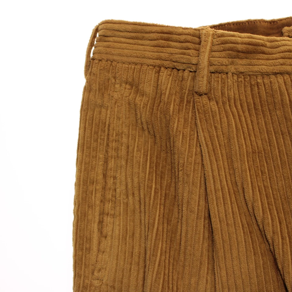 Incotex новый с Ярлыками Chinos / повседневный вельветовые брюки размер 48L (США 32) сужающийся крой в коричневый - Изображение 3 из 4