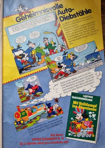 Walt Disneys Micky Maus Nr. 40 5.10.1982 (ehapa) Ohne Roulette Zustand: 3-4 - Picture 8 of 12
