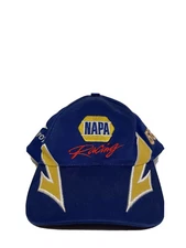 Vintage NAPA RACING Michael Waltrip Adjustable Blue Hat