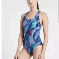 Athleta Malibu Printed One Piece Swimsuit