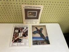 Lot Of 3 Vintage Leather Unlimited Wholesale Catalog Tools Kits Belts Buckles