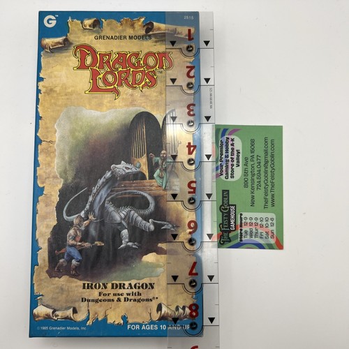 Dragon Lords Iron Dragon Dnd Grenadier Models 2515 1985 Complete - Picture 23 of 24