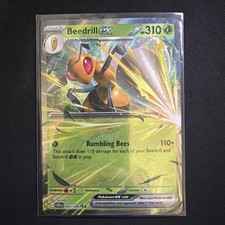 Beedrill EX 3/86 Double Rare Pokemon Chaos Rising ME04