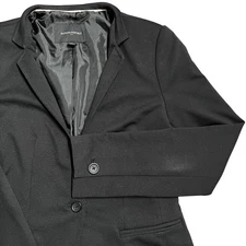 Banana Republic Black Petite 2P Blazer Jacket Suit Separate Work Professional