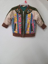 Vintage Toddlers Scrap Quilt Jacket Size 2 Size 3 Grand Ground