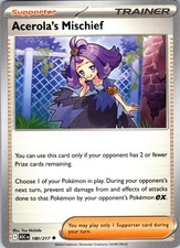 Acerola's Mischief 180/217 Uncommon Ascended Heroes Pokemon Near Mint