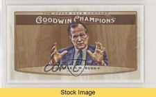 2019 Goodwin Champions Wood Mini Lumberjack Back George HW Bush #94 READ 0zu