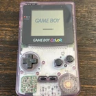 Vintage Nintendo Game Boy Color CGB-001 Atomic Purple Translucent Tested