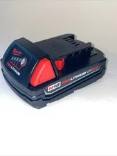 Milwaukee 48-11-1820 M18 18 Volt Lithium-Ion 2.0 Ah Compact Battery