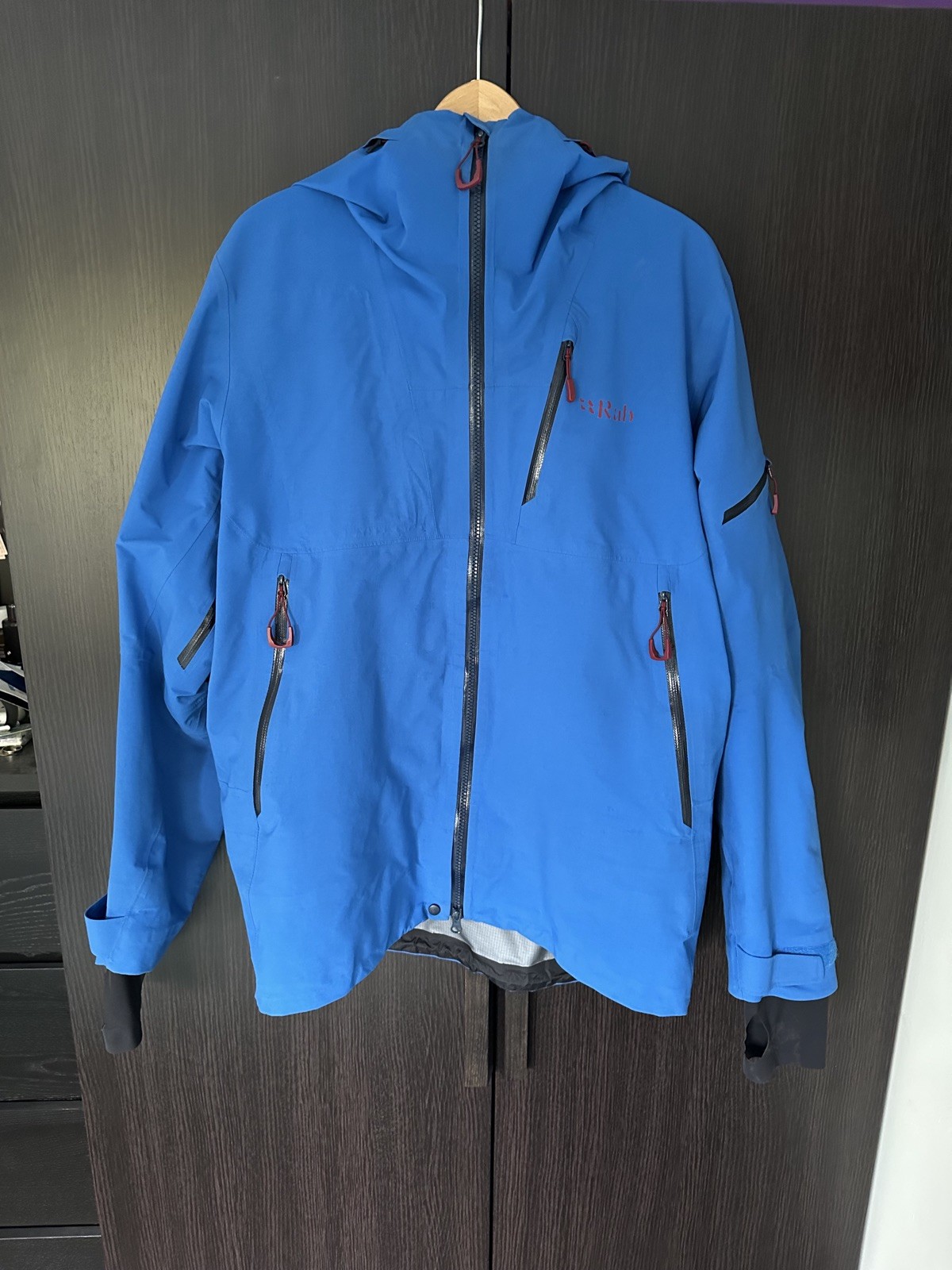 Chaqueta de esquí Rab Khroma Latok Gore-Tex Pro azul grande