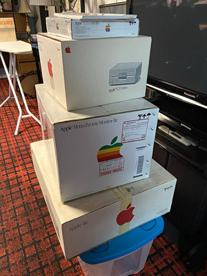 Apple Monochrome Monitor IIe 9 in CRT Monochrome Beige for Apple IIe