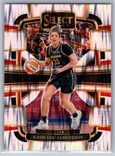 2024 Select WNBA Katie Lou Samuelson Silver Flash #81 Indiana Fever