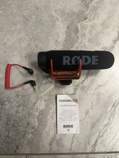 Rode VideoMic GO Lightweight On Camera Microphone GOOD WITH MANUAL