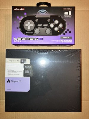 Analogue Super Nt (Classic) SNES console + controller - loaded & ready to play