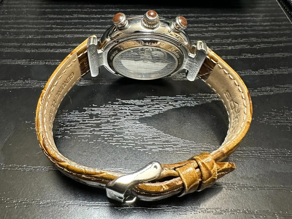 Akribos XXIV AKR441BR Automatic Men's Watch – Brown Dial – Diamond Accents - image 3 of 4