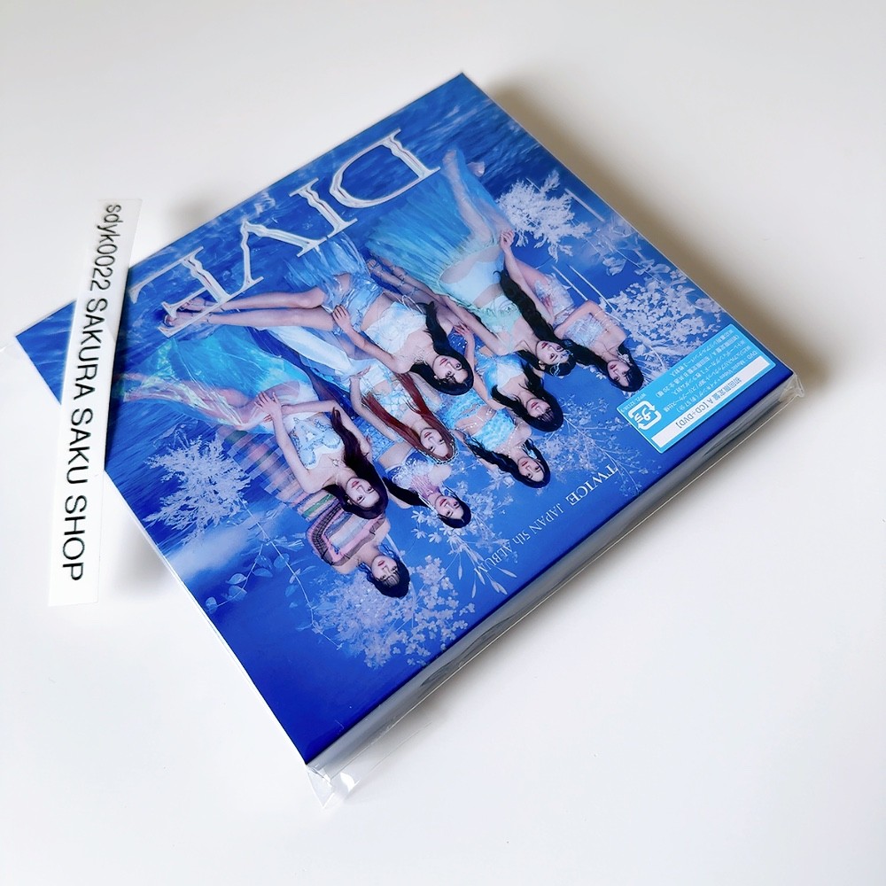 TWICE DIVE CD w/ DVD Limited Edition A Japan 5th Album WPZL-32138