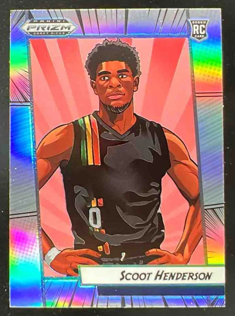 2023-24 Panini Prizm Draft Picks Manga #14 Scoot Henderson RC