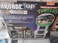 Arcade1up Teenage Mutant Ninja Turtles Game Stool Chair