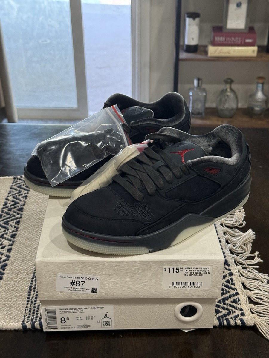 ◆コラボ◆WHO DECIDES WAR X JORDAN FLIGHT COURT(W)◆正規品◆ Size 8.5 Women - Who Decides War x Jordan Flight Court The