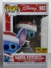 Funko Pop Santa Stitch with Scrump #983 Exclusive Disney Lilo & Stitch Figure