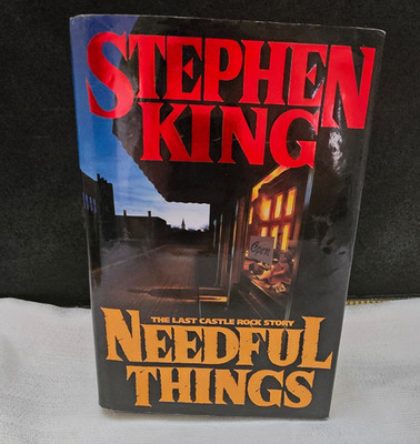 Needful Things by Stephen King (Vtg. 1991, HC/DJ)
