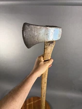 Vintage Forest King Single Bit Axe With Original Handle. 