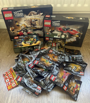 Lego Studios 1352 1353 1380 1383 + 38 Polybags Vintage Konvolut Neu Versiegelt Selten
