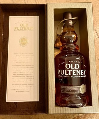 Old Pulteney 1990 Vintage Single Malt Scotch Whisky 46% 700ml with Box