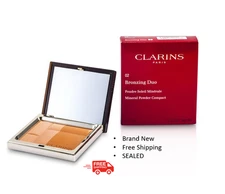 NIB Clarins Bronzing Mineral Powder  02 Medium 10g