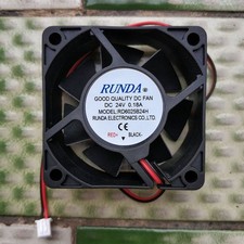 New RUNDA RD6025B24H DC24V 0.18A 2-wire Inverter Cooling Fan QW