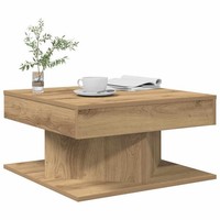 Couchtisch Artisan-Eiche 55X55X30 Cm Spanplatte
