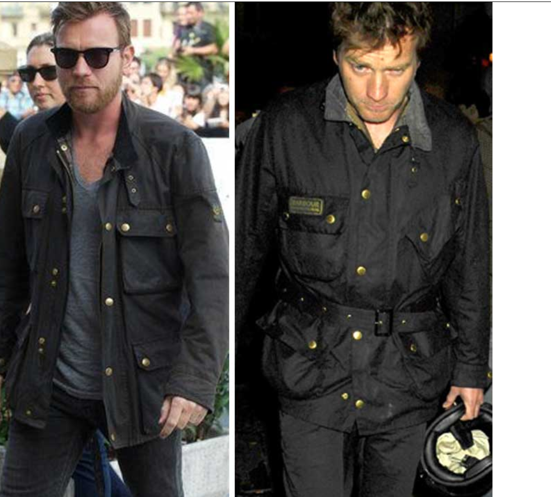 Ewan McGregor's Fav ~ BARBOUR INTERNATIONAL ORIGINAL WAX JACKET
