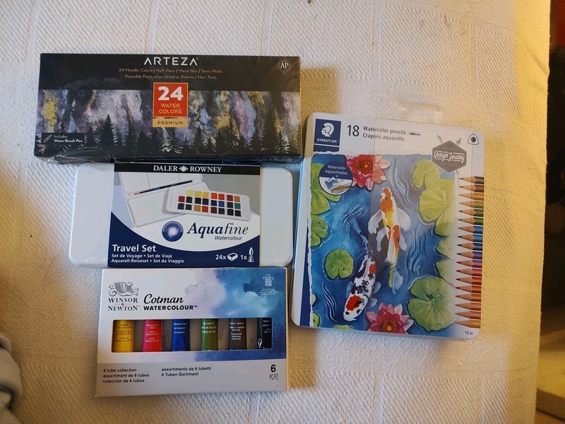 Lot Of 4 Different Art Supplies From Different Companies All New