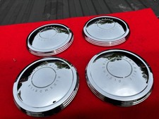 1967-1969 Oldsmobile Cutlass 442 Dog Dish Poverty Cap Set 10.5 Full Set
