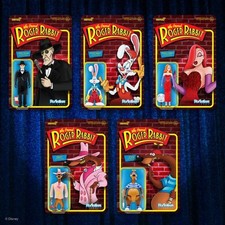 1PCS Modellino Super7 Who Framed Roger Rabbit 3,7" da collezione